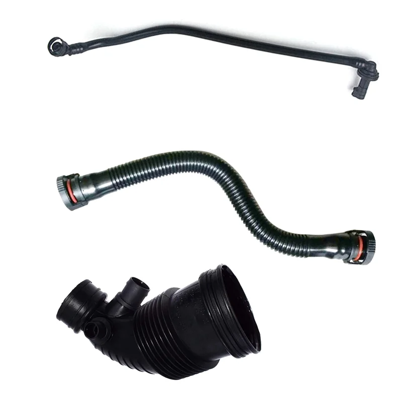 3 шт. воздуховод с фильтром, комплект впускных и выпускных шлангов для Bmw F20 F20N F21 F21N F30 F35 13717597586 11157608144 11157614690