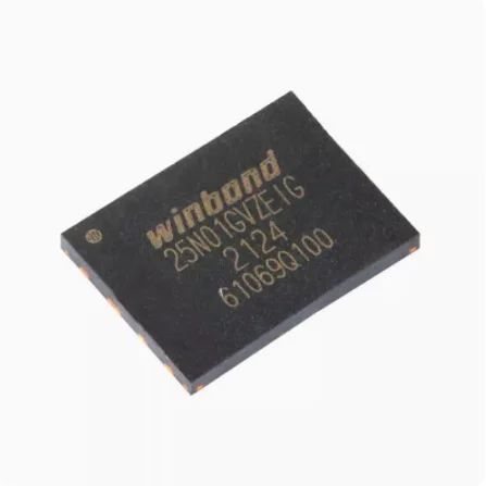 Original Genuine SMT W25N01GVZEIG WSON-8 3V 1Gb Serial NAND Flash Chip