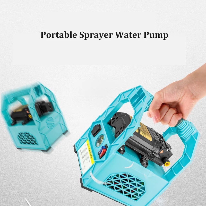 12V Portable Rechargeable Sprayer Water Pump Agricultural Pumped Garden Irrigation Tool Car Wash tool