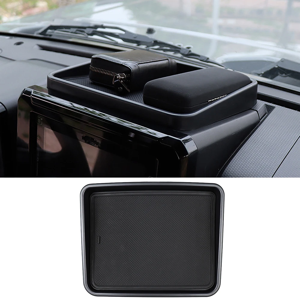 Car Dashboard Storage Box Center Console Organizer Tray Phone Holder Stand for Suzuki Jimny JB64 JB74 2019-2024 Auto Accessories