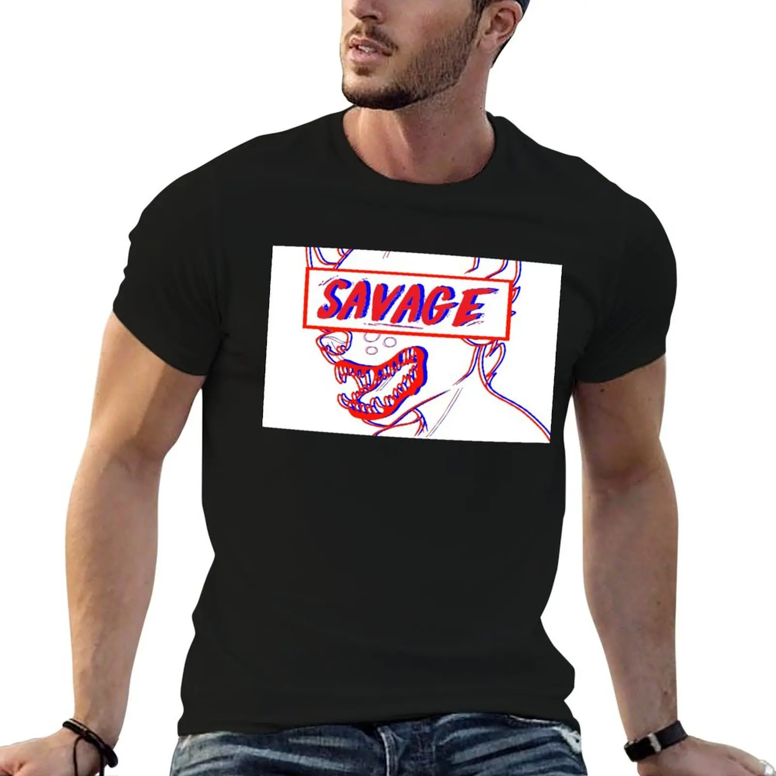 

Savage T-Shirt sweat cute tops mens shirts graphic tee