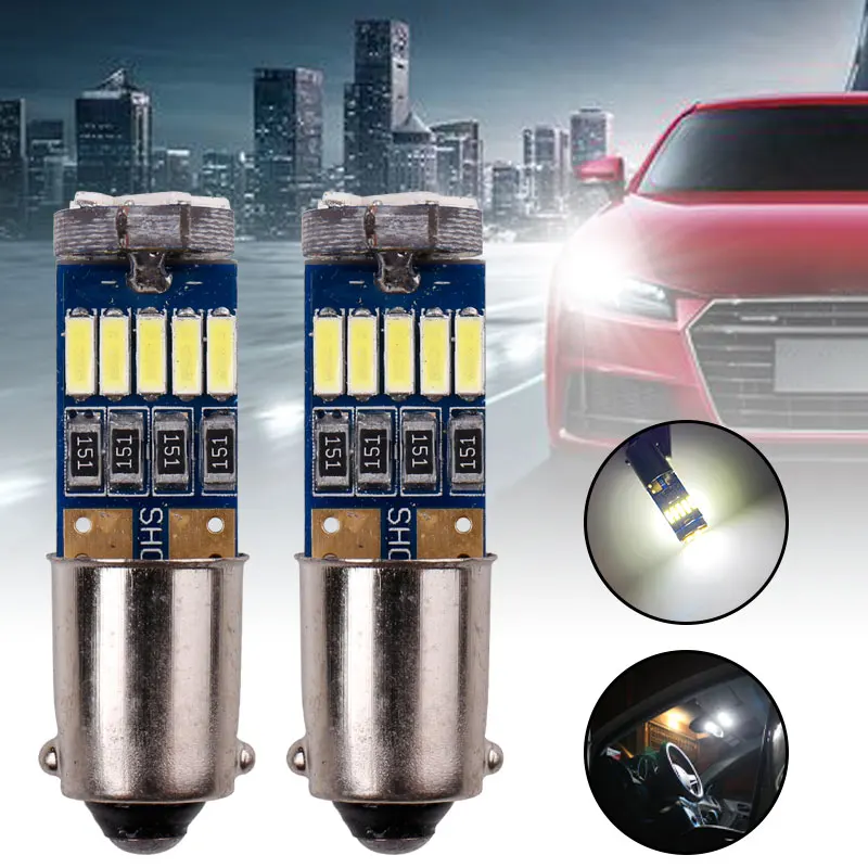 10Pcs BA9S T4W Led …