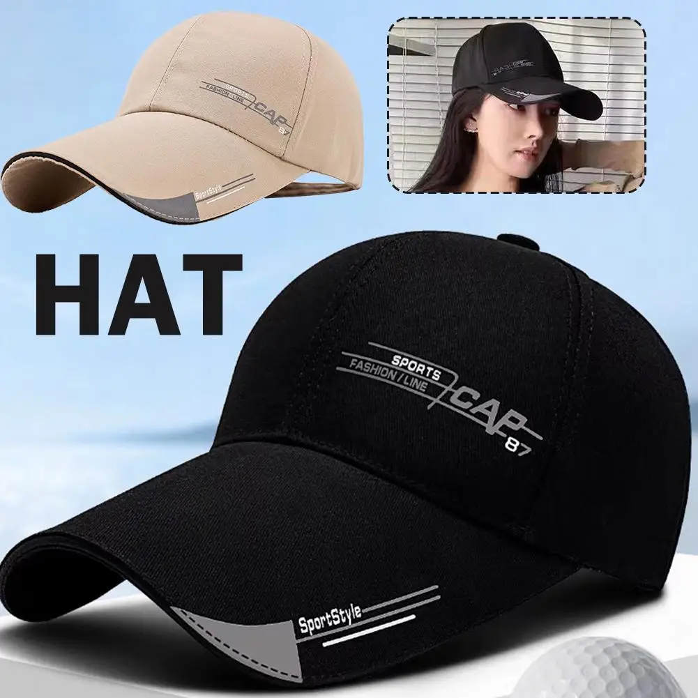 Spring Summer Baseball Cap Women Ponytail Cap Fashion Cotton Vintag Men Outdoor Hats Baseball Simple Casual Cap Cap Visor H6R6