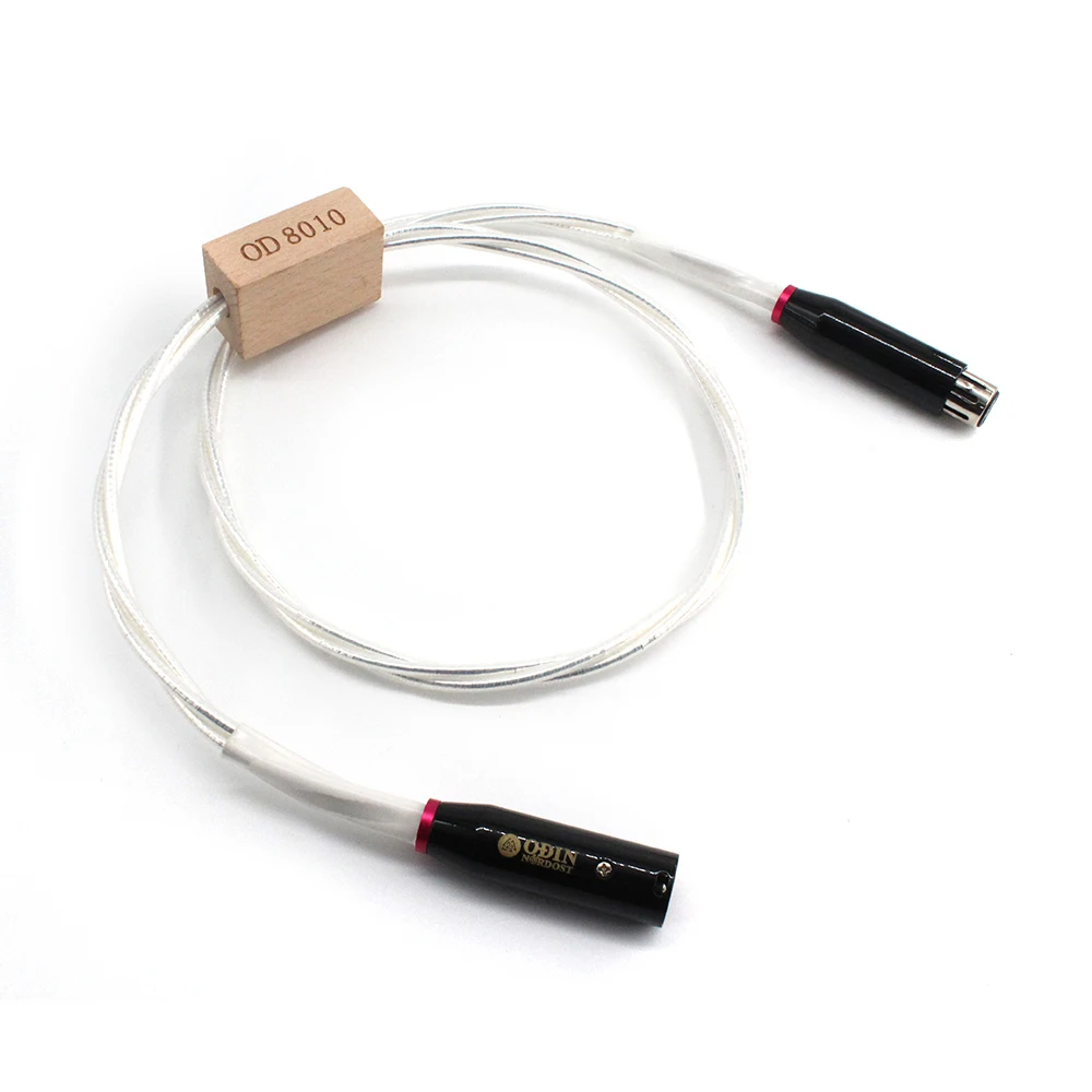 Odin Pro-Grade AES/EBU リンク - XLR バランス銀メッキ、低ノイズ デジタル オーディオ相互接続 ​