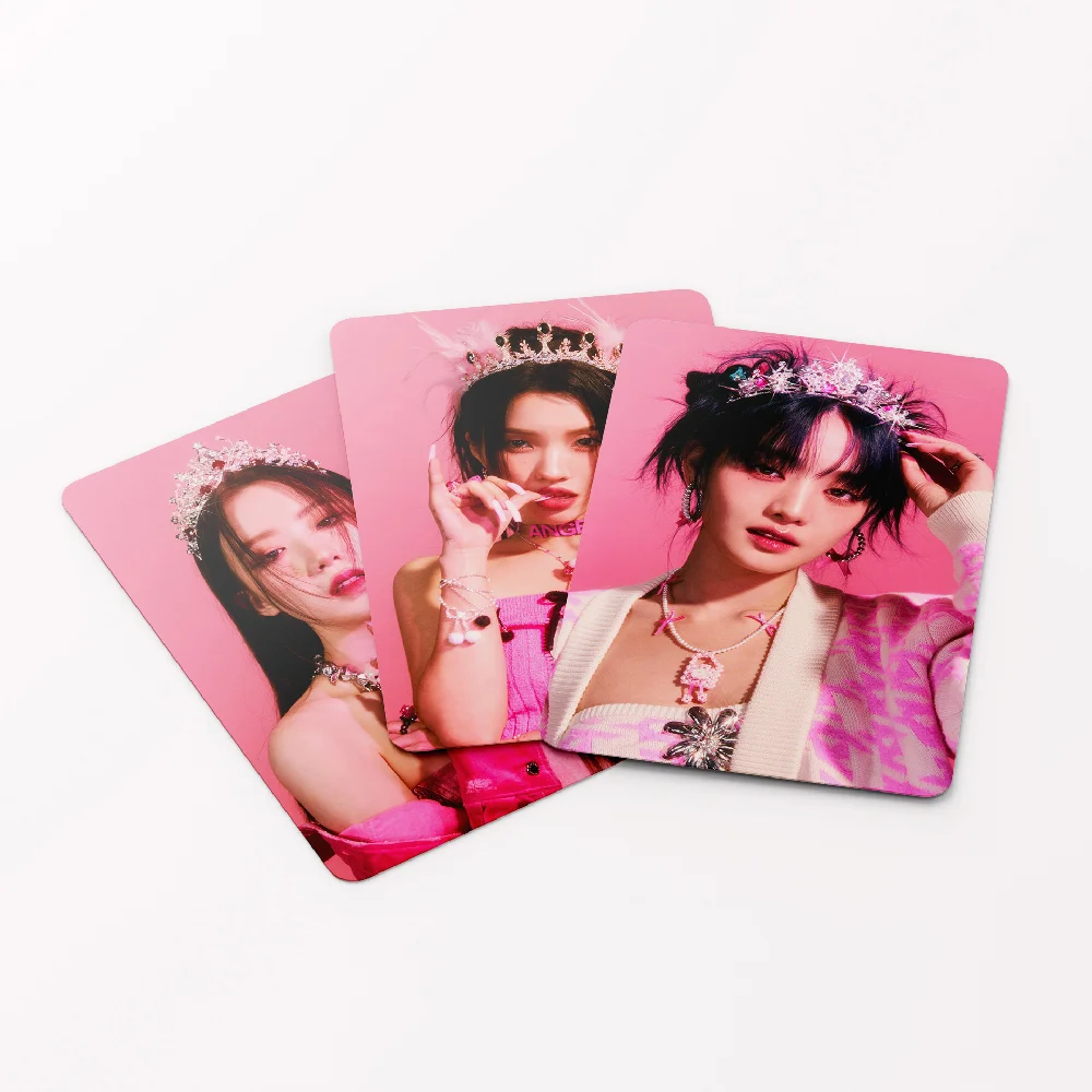 55Pcs Kpop Idol GIDLE Photocards I Feel Album Lomo Cards (G)I-DLE Photo LOMO Card Ye Shuhua MINNIE Postcard Fans Gift