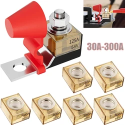 30A-300A Battery Terminal Mount MRBF Fuse Block Kit 58V with Single Stud 5/16