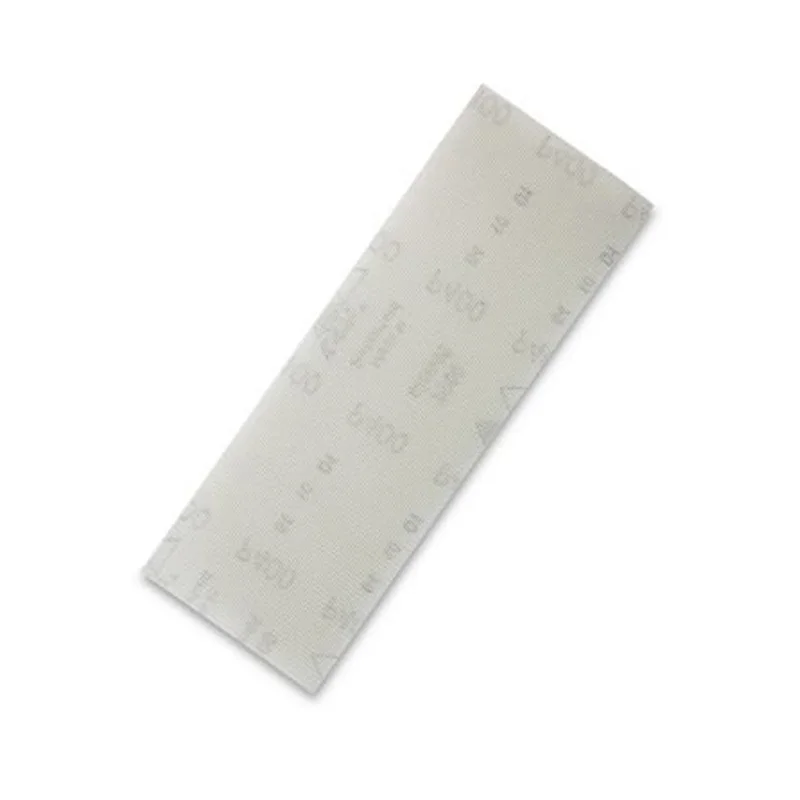 Rectangular Sandpaper 70mm×198mm Mesh Sanding Belt For Rust Removal And Polishing, Grid Sandpaper