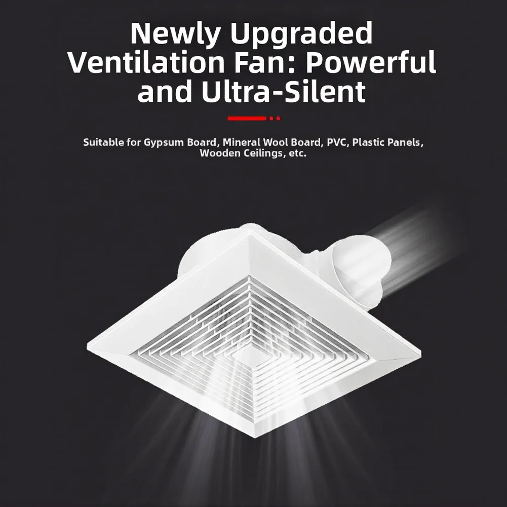 6 Inches 8 Inches 9 Inches Cei - Home Bathroom Ventilation ulasan dan harga