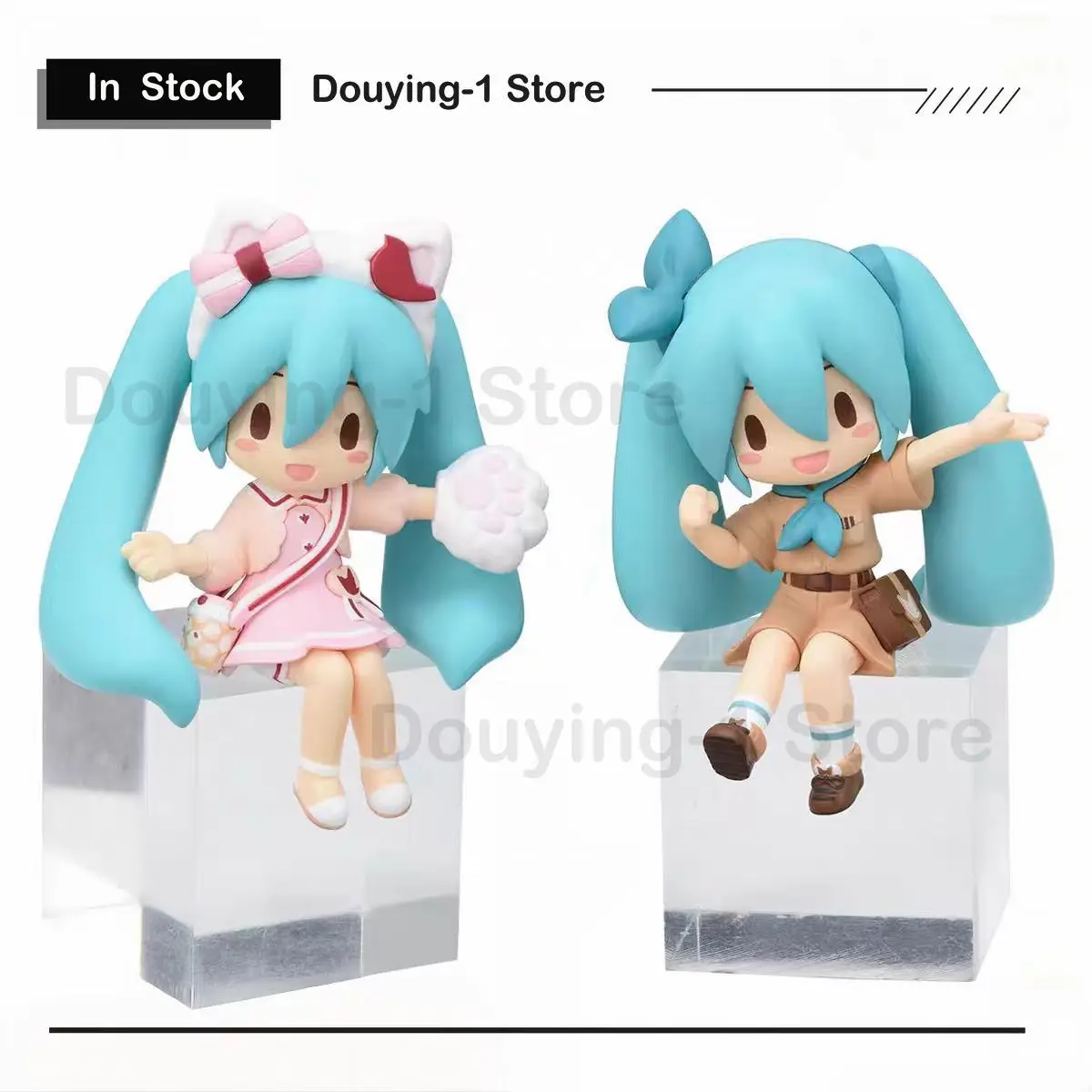 セガグッズ-ミクふわプチボーカロイド-vol1-q-バージョンフィギュアインスタントラーメン蓋真新しい本物のアクションフィギュア模型玩具ギフト