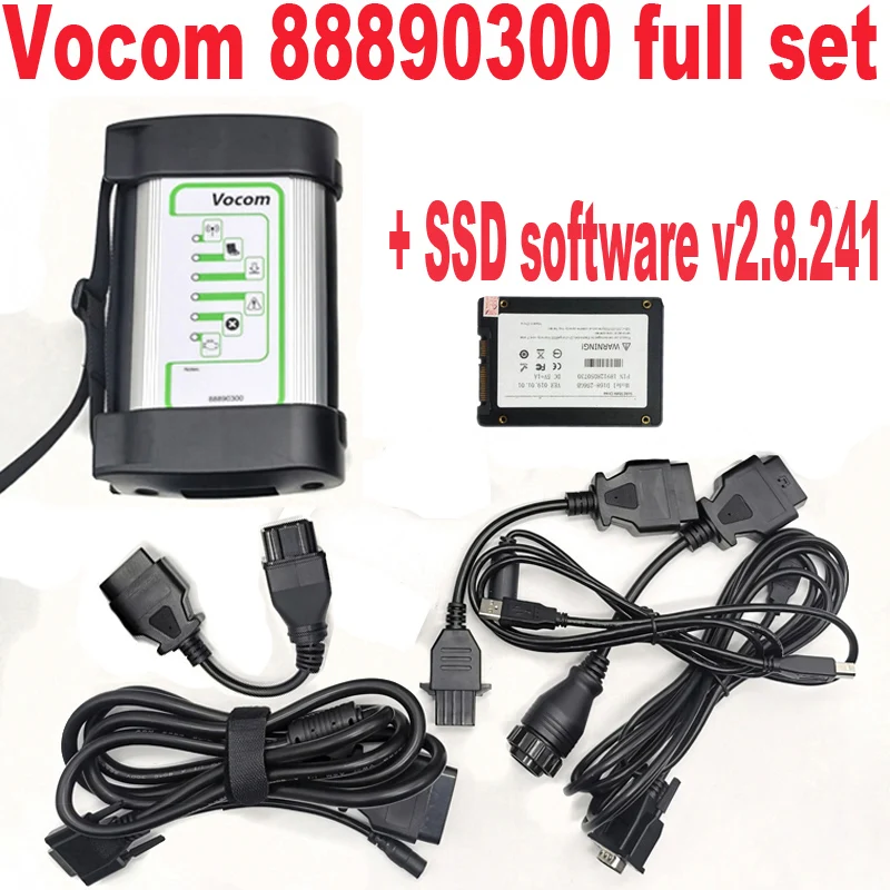 Tech Tool PTT V2.8.241 software For Renault vocom 88890300 Interface Diagnosis Excavator Duty Truck OBD2 Scanner Diagnostic Tool