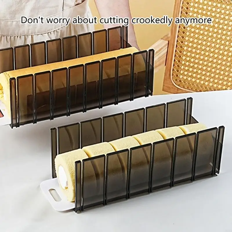 Herramienta profesional para hornear, práctico uniforme, porciones pastel, cortador creación, división precisa N2UD