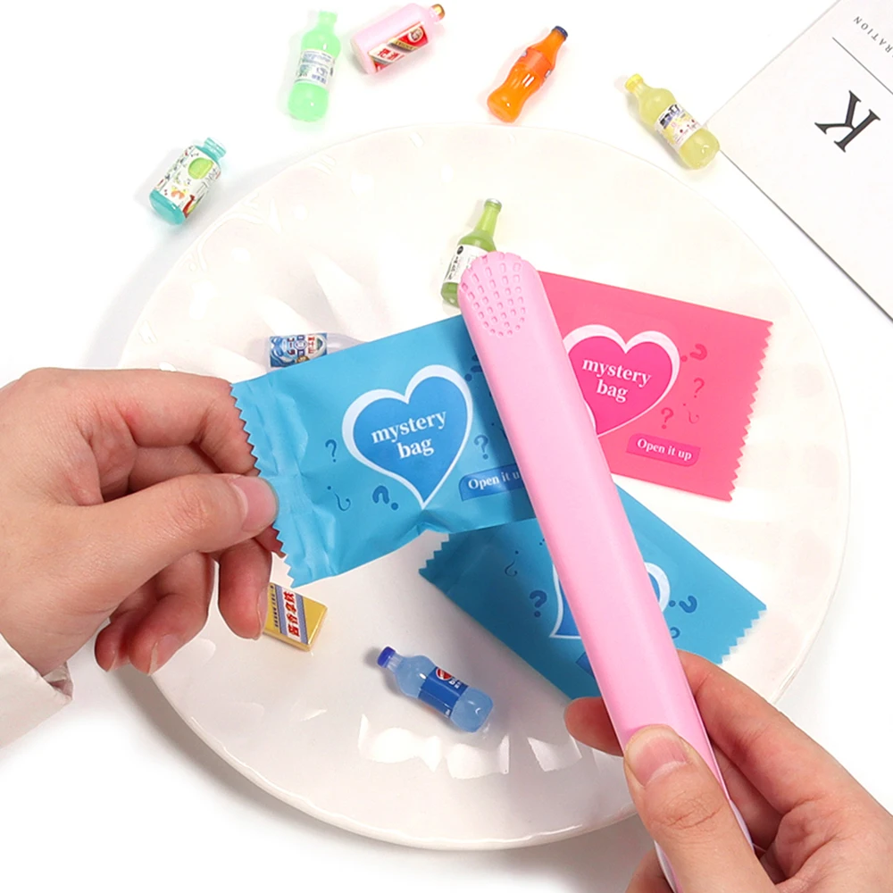100-200 Stück/Lot Love Heart Englische Überraschungstüten Neue Leere Miniatur-Lebensmittel-Süßigkeiten-Spielzeug-Überraschungstüten DIY Party-Geschenkverpackungstüten – Detail 3