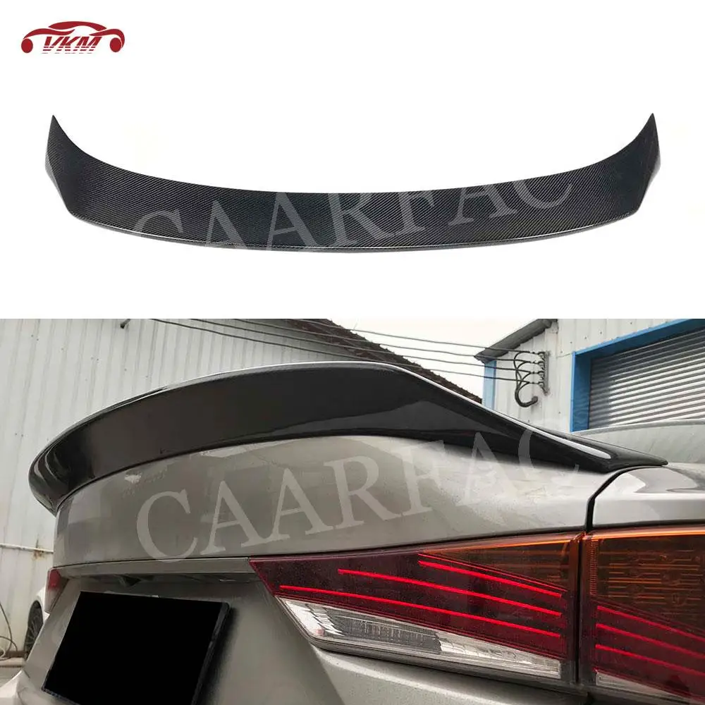 

Carbon Fiber Rear Trunk Spoiler FRP Prime Lip Wings for LEXUS IS300 IS350 IS F Sport Sedan 4 Door 2014-2019 Car Styling