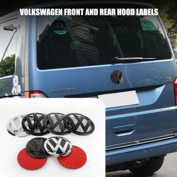 Car Front Radiator Grill Badges Logo Rear Trunk Emblem Lid Covers Sticker Auto Accessories For Volkswagen VW 16-20Transporter T6