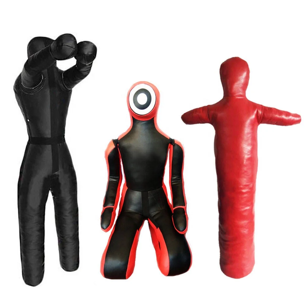 2026 Taekwondo Wrestling MMA Karate Judo Aikido Boxing BJJ Jiu Jitsu Grappling Standing 70kg Unisex PU Durable Punching Dummypro view 4