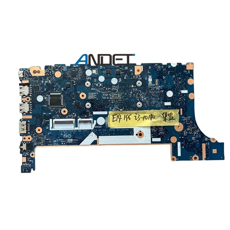 For Lenovo ThinkPad E15 E14 Laptop Integrated Motherboard UMA NM-C421 FE4A0 FE5A0 20RA 20RB I3-10110U Accessories 5B20S72278