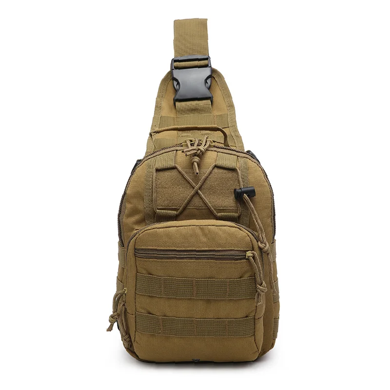 

High Quality Oxford Men Chest Packs Casual Outdoor Sport Storage Crossbody Bags Male Multi-pockets Travel Camouflage Bag