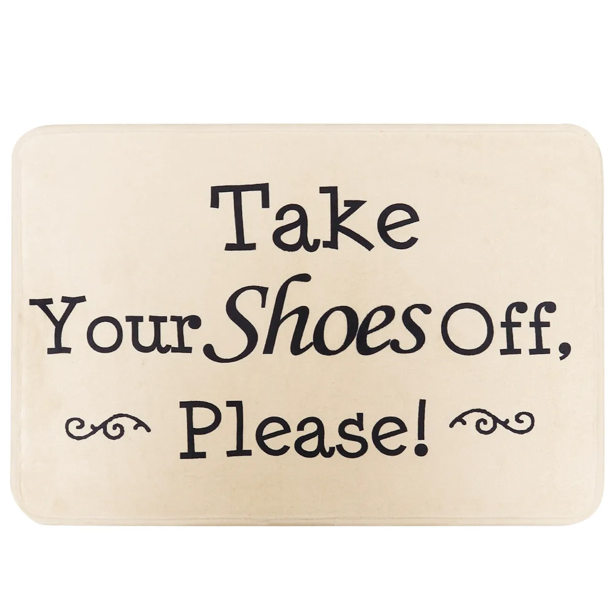 

Нескользящий придверный коврик с вдохновляющими надписями, машинная стирка, тонкая работа, для декора входа в дом, гостиной