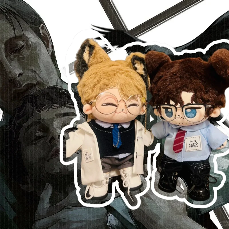 

20-сантиметровая хлопковая кукла-персонаж из ТВ-сериала «Ханнибал», кавайная косплей-кукла, подарки для фанатов, мультяшная миниатюрная мягкая плюшевая кукла-игрушка, фигурка, подарочный кулон