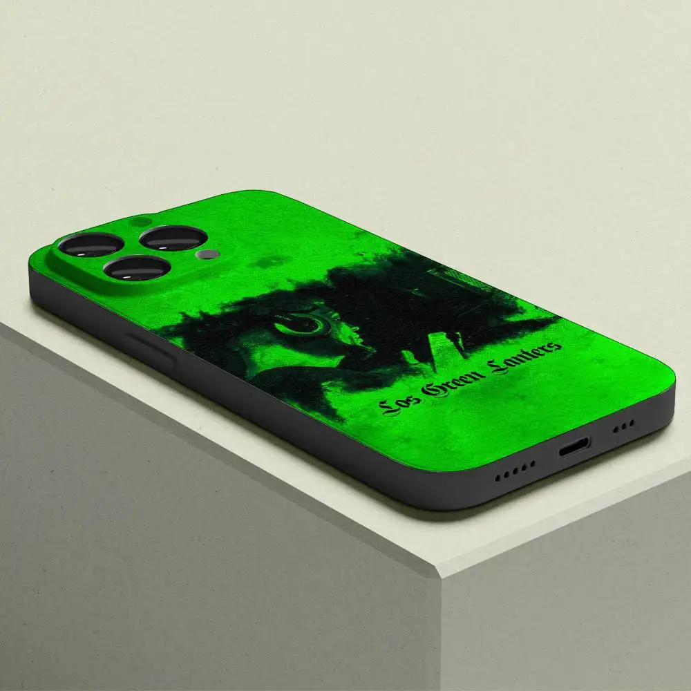 

Los Green Lanters JC Reyes Phone Case For IPhone 16 16e Plus Pro MAX15 14 13 12 11 XSmax Soft Black Case