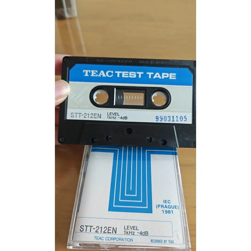 Brand New Japan TEAC Level Test with 1kHz-4dB STT212 Recorder Cassette Repair Calibration Test