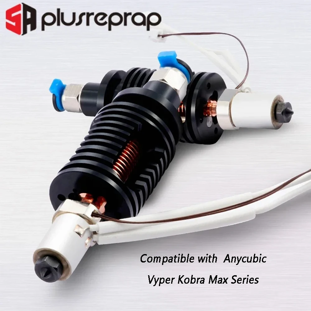 hot end vyper v5 hotend compativel com anycubic vyper kobra max nucleo de aquecimento ceramico bloco aquecedor bico vulcao pcs 01