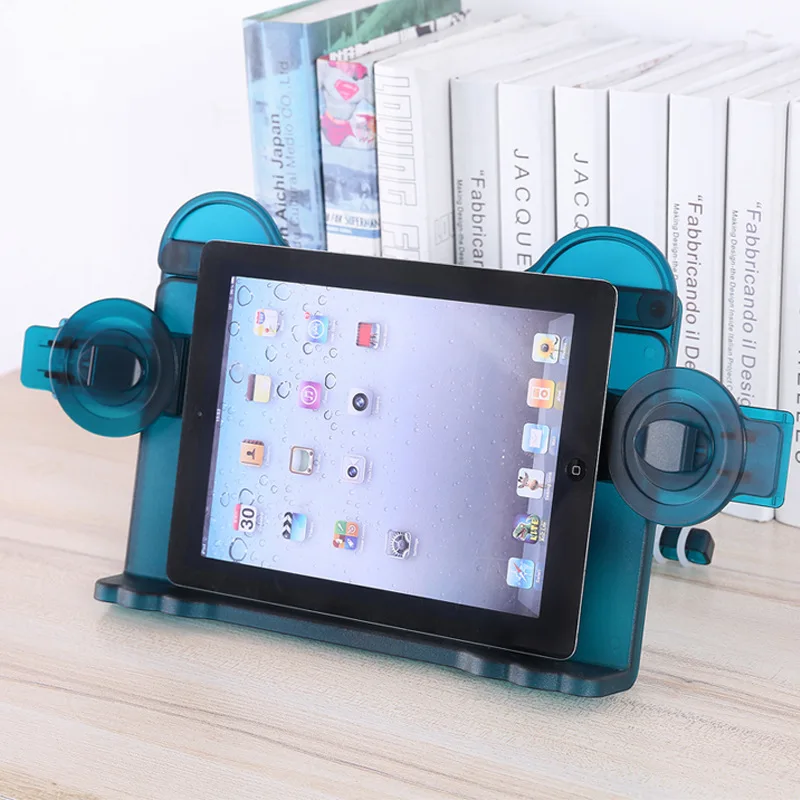 Cute Animal Bear Cat Shaped Book Holder Kids Adults Universal Desktop Reading Stand Book Clip Bookend Organizer view 4