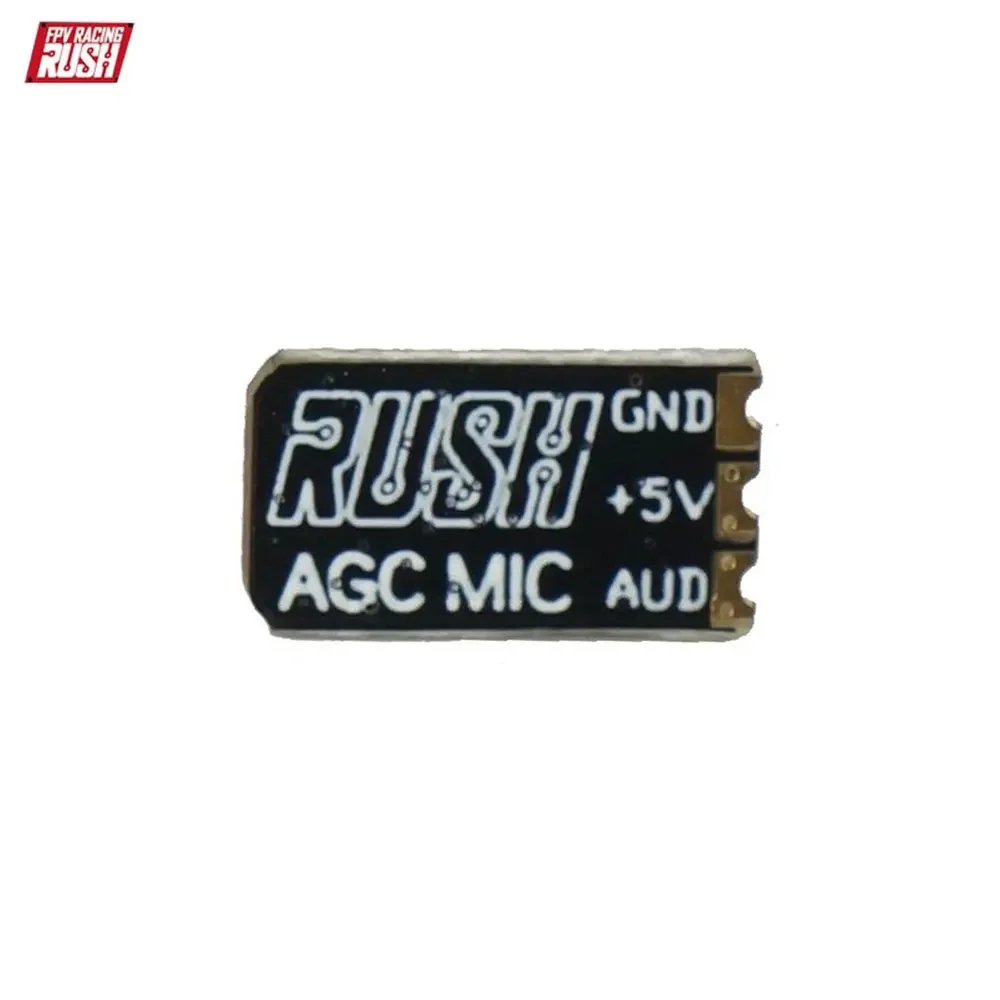 RUSH TANK 미니 FPV RC 드론 송신기 VTX용 RUSH AGC 5V DC 마이크 - 오디오 입력 장치