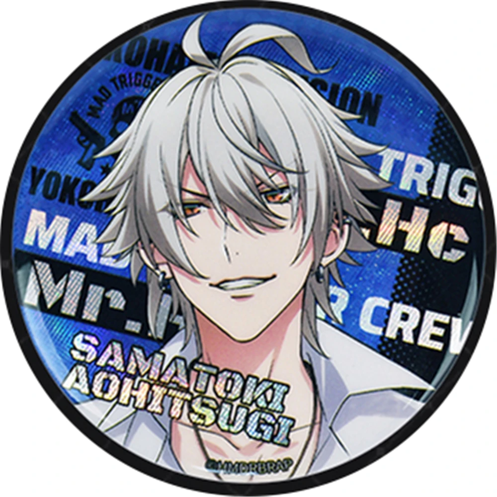 58mm Anime Hypnosis Microphone Division Rap Battle DRB Izanami Hifumi Cosplay COSTUME Badge Pin SPTE Tinplate Brooch﻿ Prop Gilf