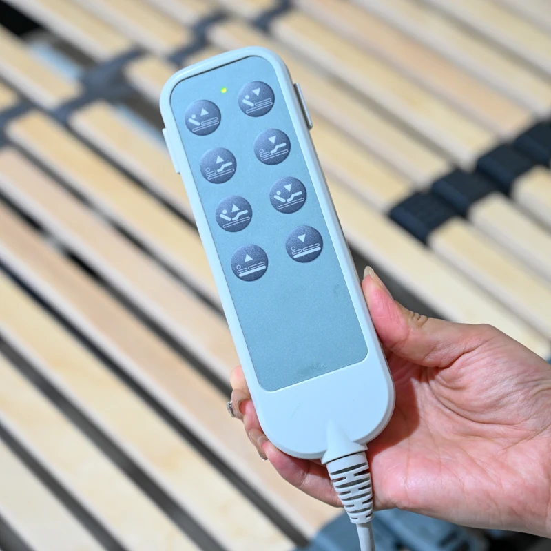 Afbeelding 7: Hoog Laag Afstandsbediening Verstelbare Elektrische Lattenbodem voor Thuis Ouderen Gezondheidszorg