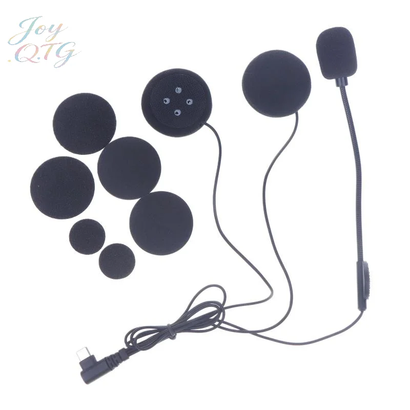 Hot Sale TYPE-C Interface For Helmet Bluetooth Headset For LEXIN B4FM/GTX/G2P/G16/G1/MeshCom/Novus Motorcycle Audio Set