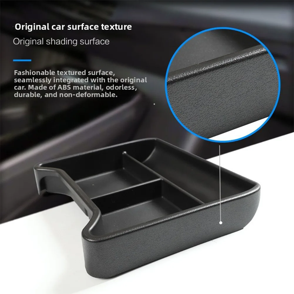 Car Center Armrest Storage Storage Sunglasses Holder Armrest Storage Box Sleek Interior Design Reduces Cabin Clutter