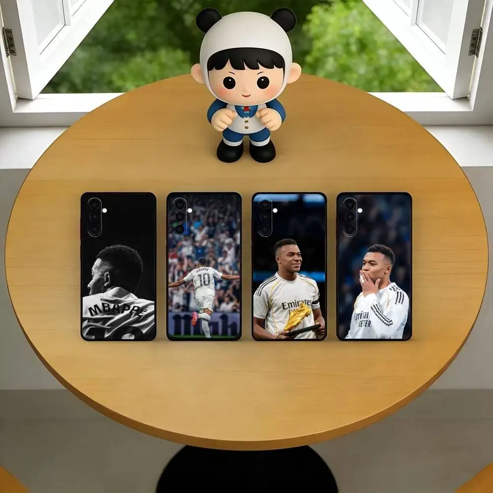 

Football Star M-MbappeS-S Phone Case For Samsung Galaxy A73,A72,A71,A70,A53,A52,A51,Others Soft Black Cover