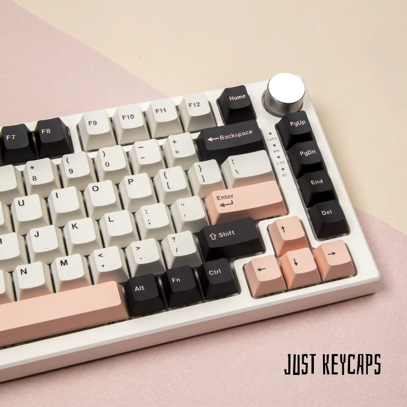 Olivia GMK Clone Keycaps PBT Double Shot Cherry Profile Keycap per MX Switch tastiera meccanica rosa chiave bianca Cpas personalizzato fai da te