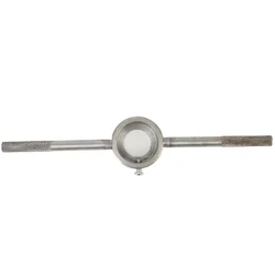25mm 30mm 38mm Round Die Stock Handle Wrench Plate Tooth Frame Thread Repair Hand Tap Adjustable Dieholder M7-M9 M10-M11-M16