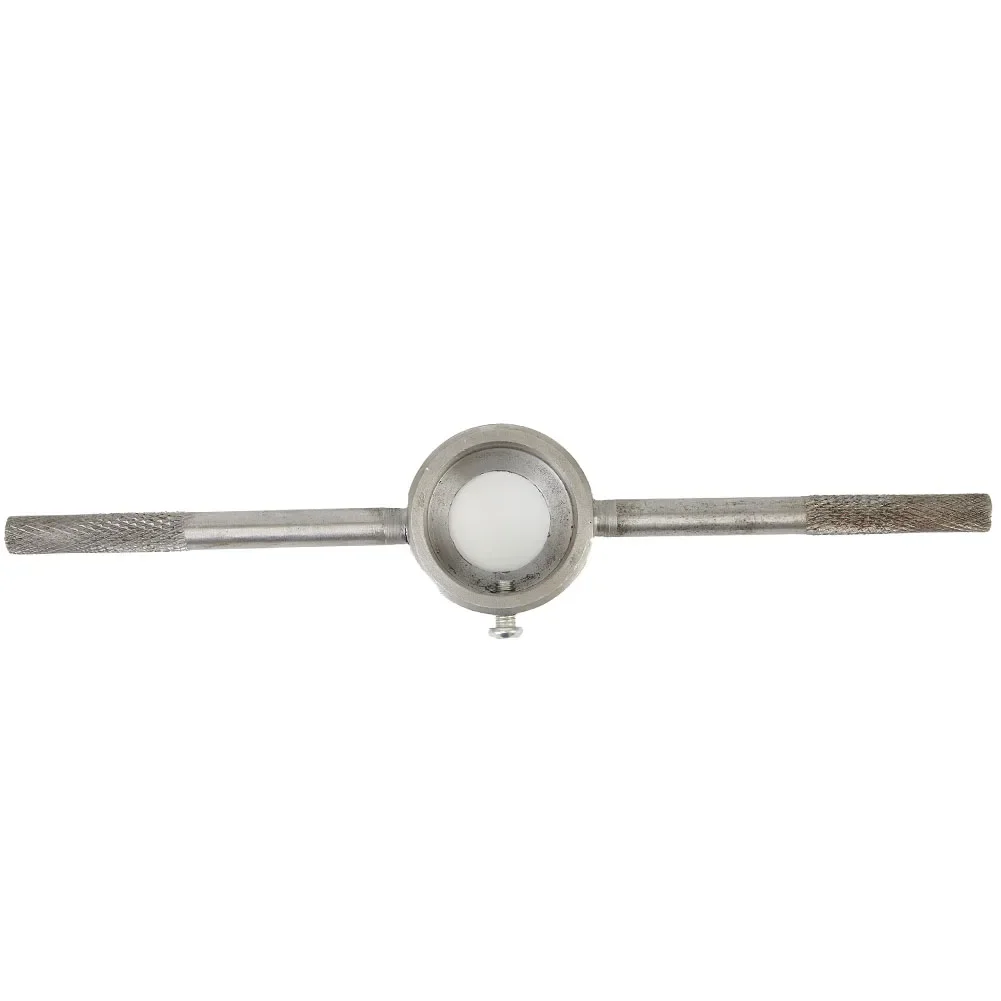 25mm 30mm 38mm Round Die Stock Handle Wrench Plate Tooth Frame Thread Repair Hand Tap Adjustable Dieholder M7-M9 M10-M11-M16