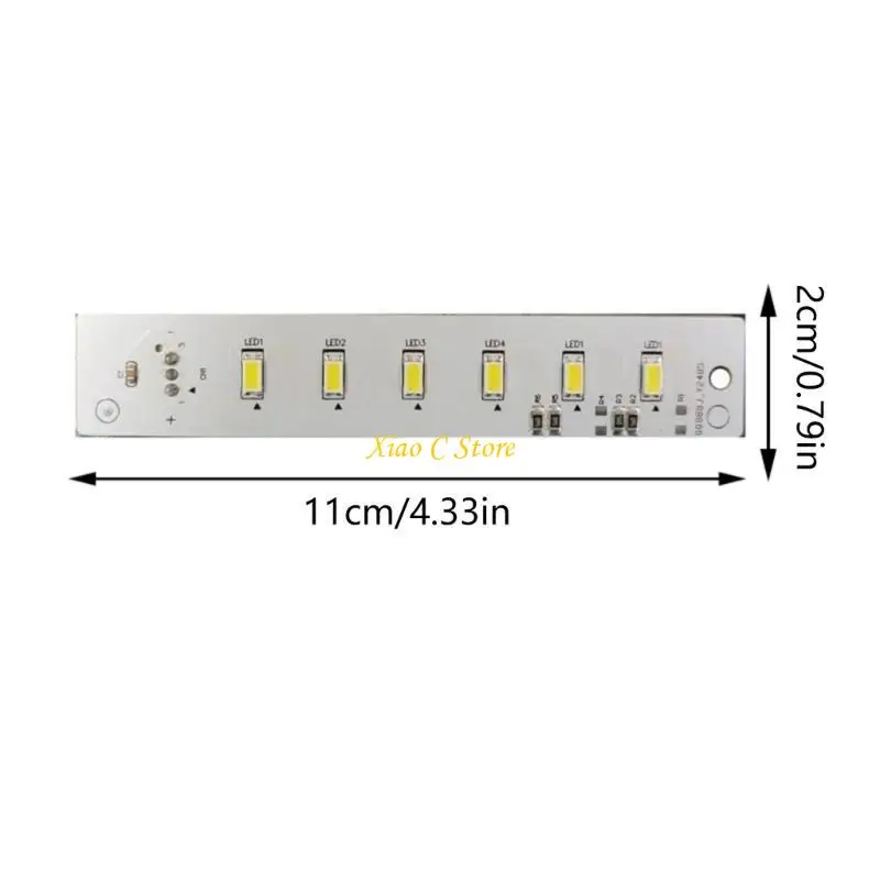 Luz LED congelador Y1AE DA41-00674H para puertas RS55K4000SP Nevera Luz