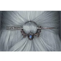 Vintage Metal Chopsticks Nordic Style Headdress Gothic Punk Hair Sticks Girls Hair Accessories for Women - Image 3