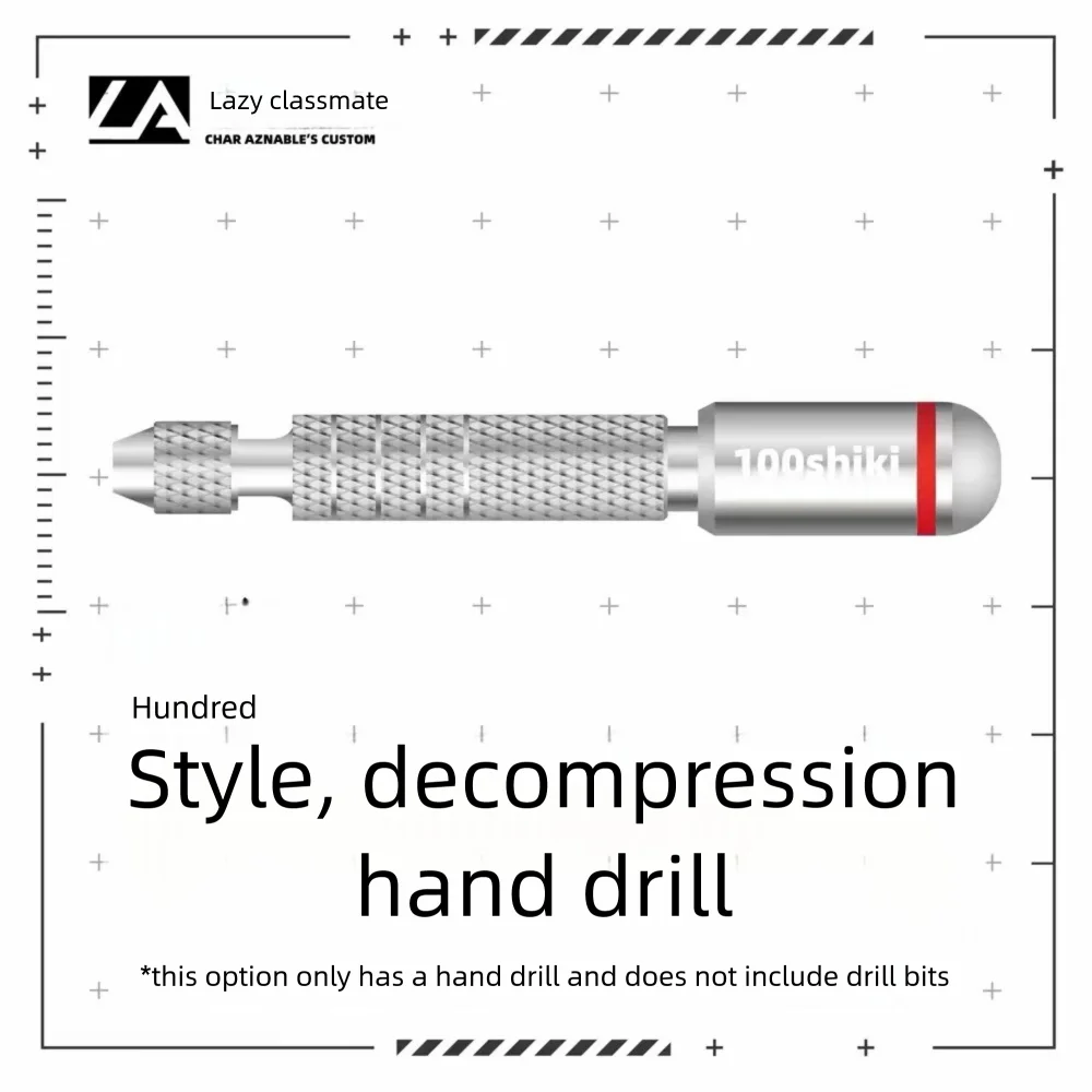 100SHIKI Dand Drill Bit Discount Pack Model Carving Chisel Precision Scribe Line Scoring For Hobby Making DIY Tools