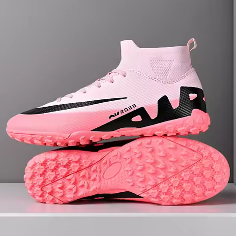 Men Football Shoes Cleats Outdoor Turf Indoor Fast Football Field Boots Society Soccer Shoes Professional High Quality Sneaker