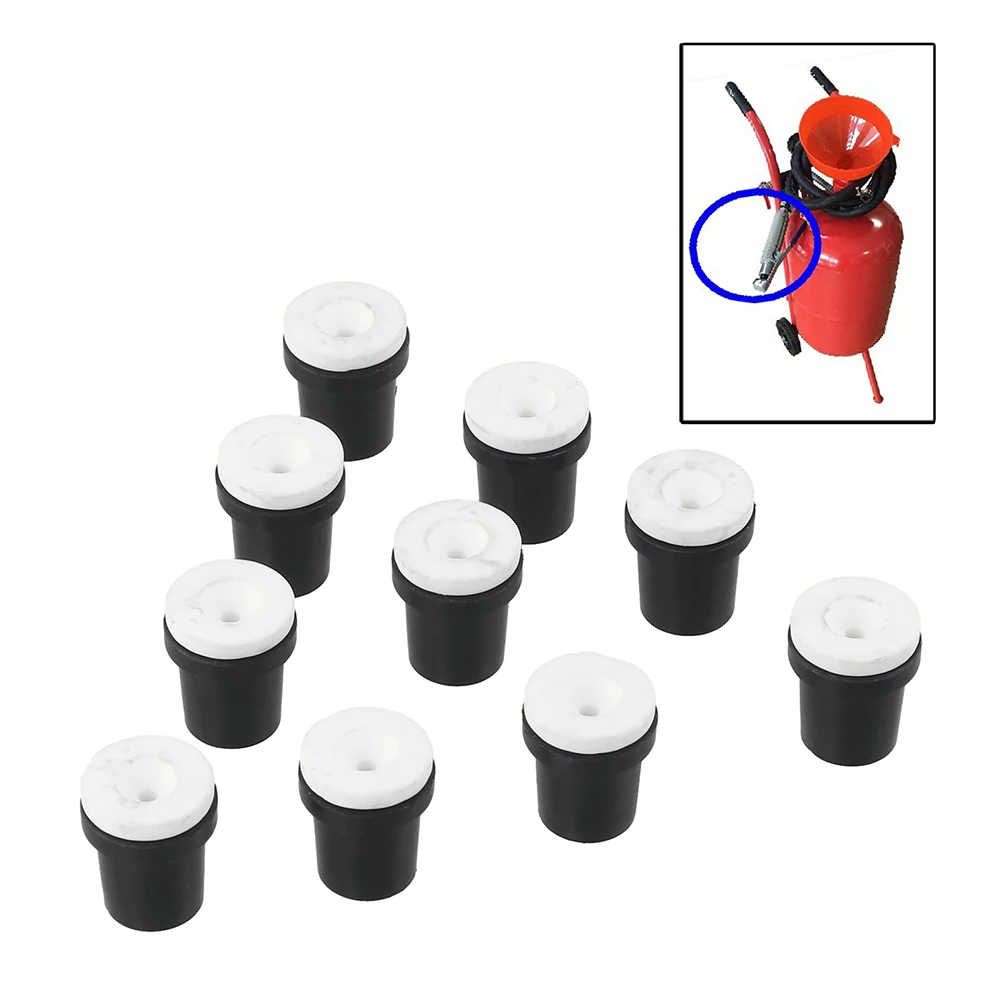 10pc Sandblaster Nozzles 4.5mm Sandblast Tip For 5gallon Sandblasting Tanks Ensures Stable Blasting Flow Improves Work Efficient