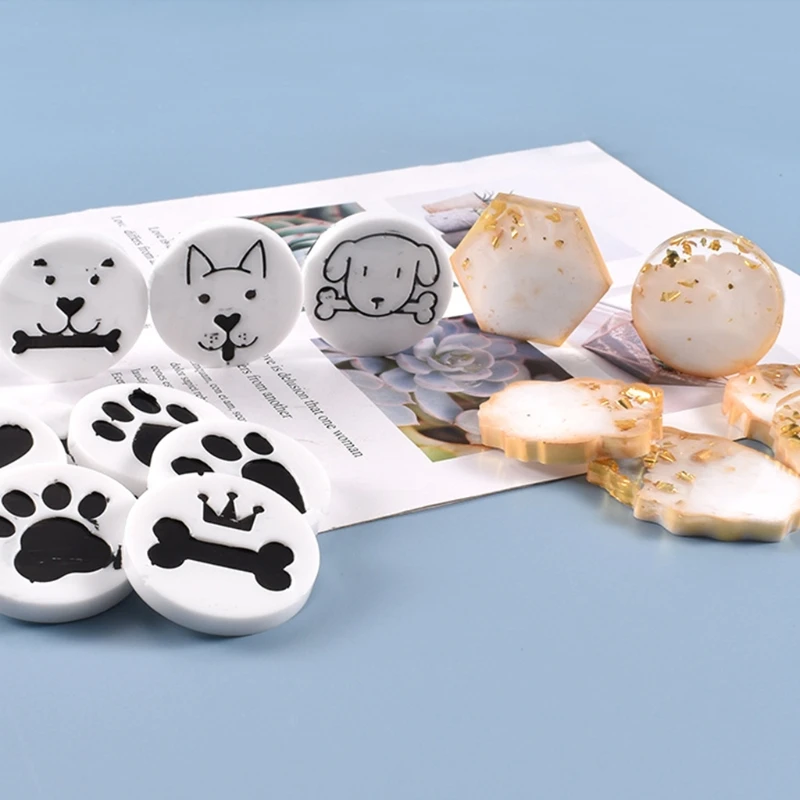 Pet Ornaments Phone Mount Holder Mold DIY Jewelry Making Cellphone Socket Mold