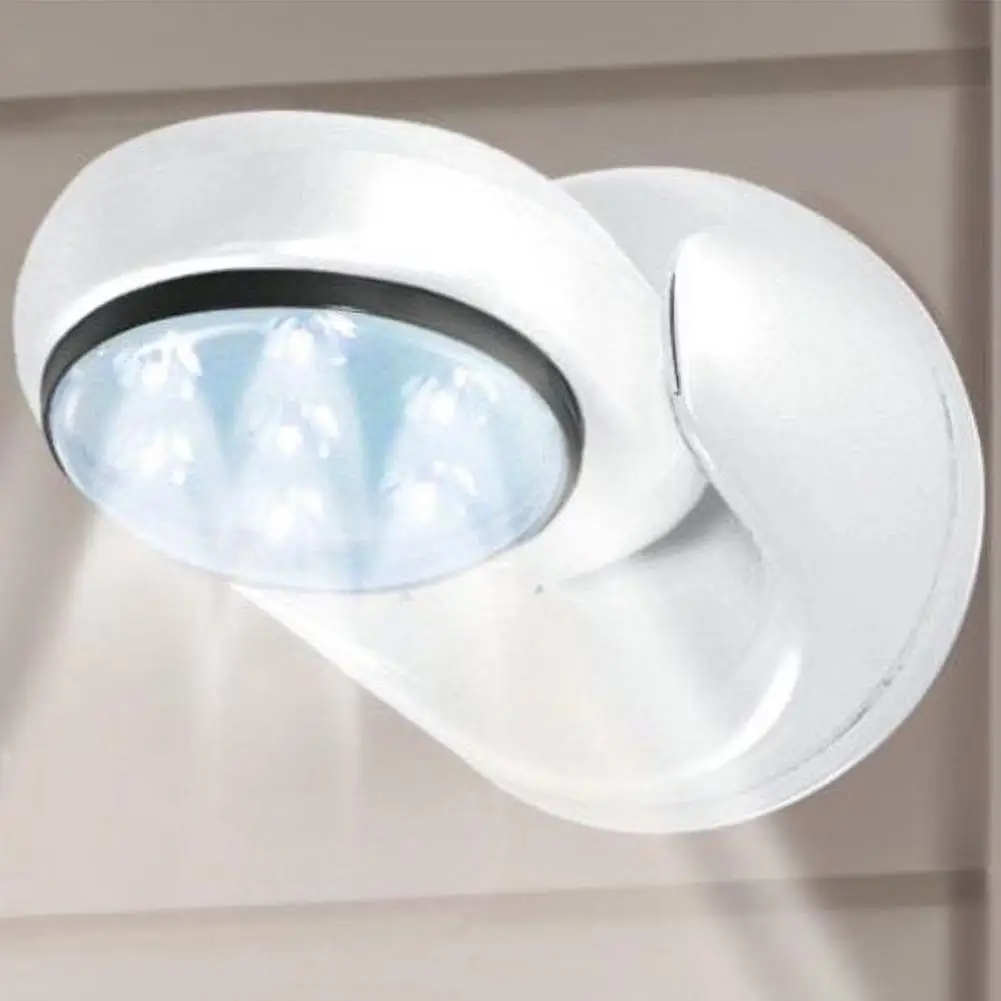 LED Induction Wall Night Light 1W Power 360 Degree PIR Motion Sensor Light Wireless Infrared Home Detector Security Light