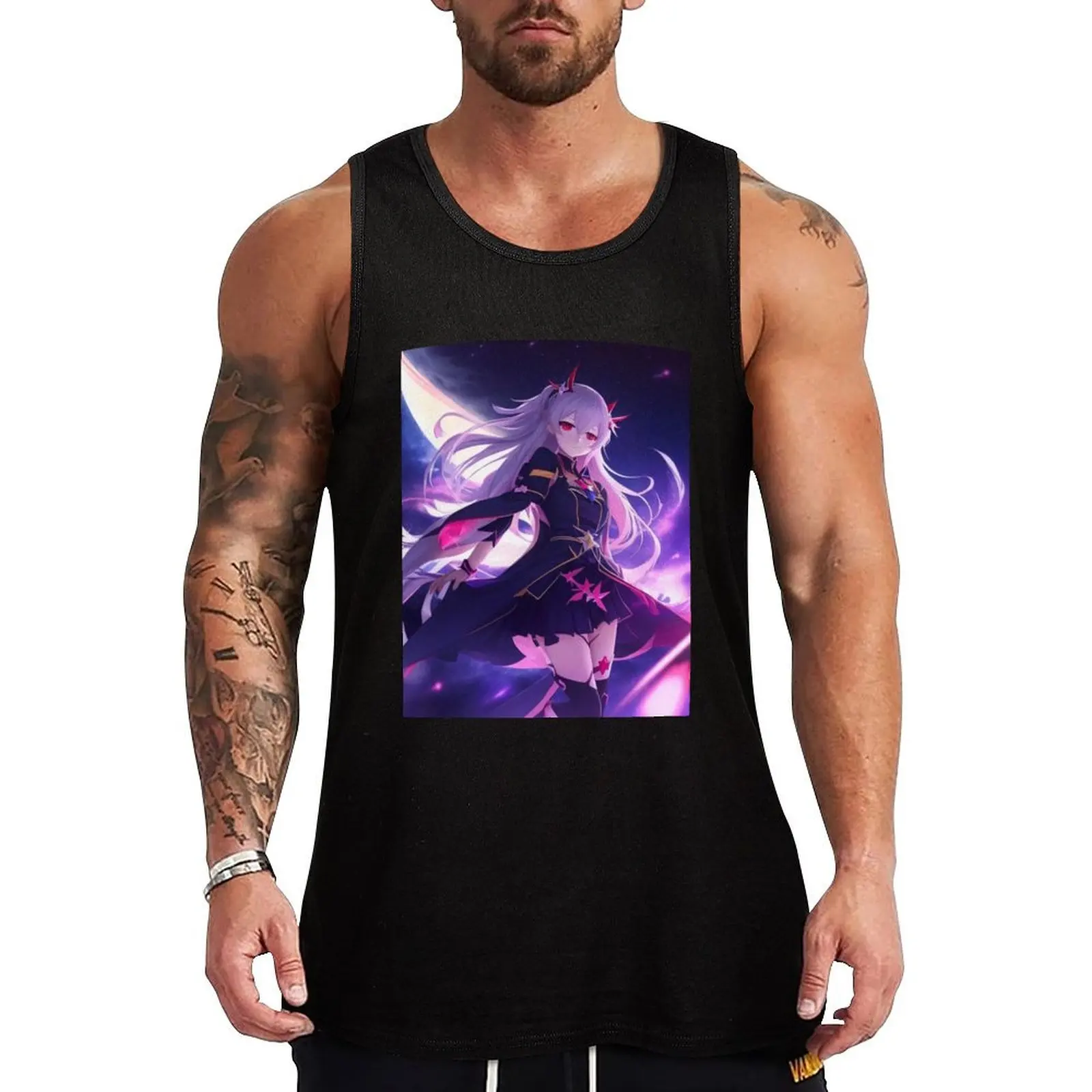 

Honkai Star Rail Kafka Tank Top Summer Casual Tank Top Loose Lightweight Sleeveless