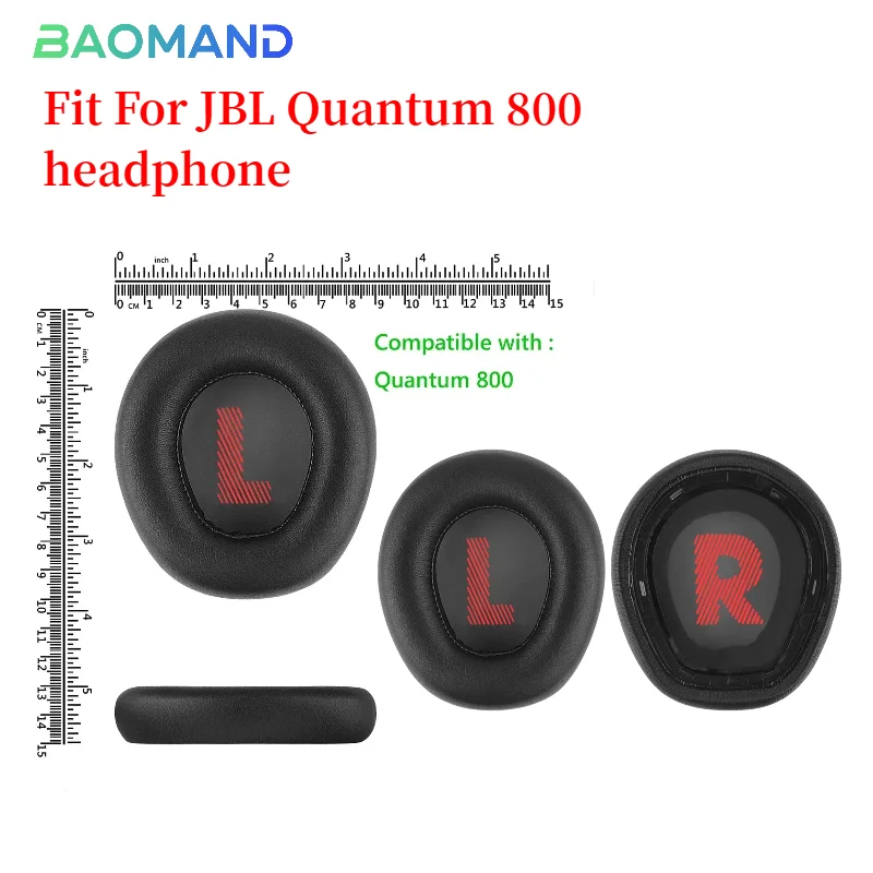 

Ear Pads For JBL Quantum 800 Headphone Replacement Leather Pads High Quality Foam Pads