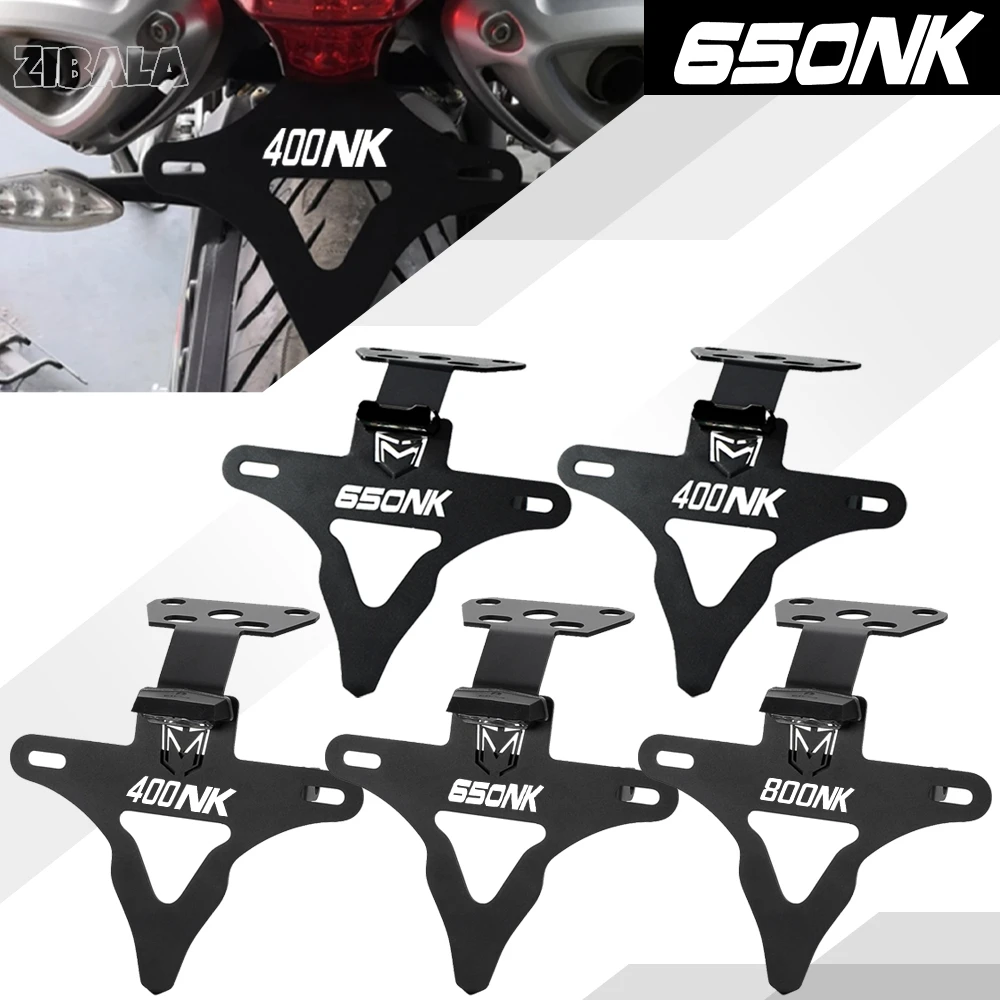 

FOR CFMOTO CF 400NK 2016~2023 2022 2021 2020 400 NK 150NK 650NK 150 NK 650 NK License Plate Bracket Licence Registration Holder
