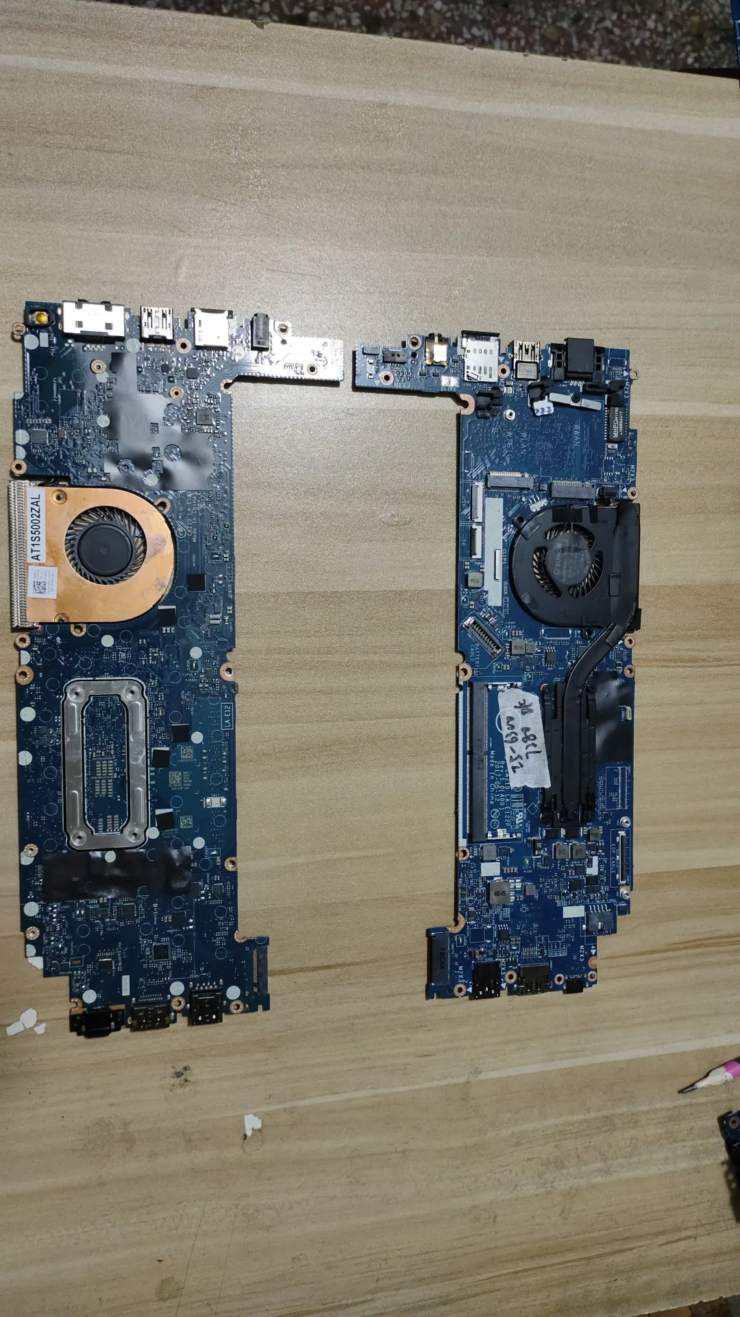 

For Dell E7280 main board heatsink, fan LA-E122P I5 I7