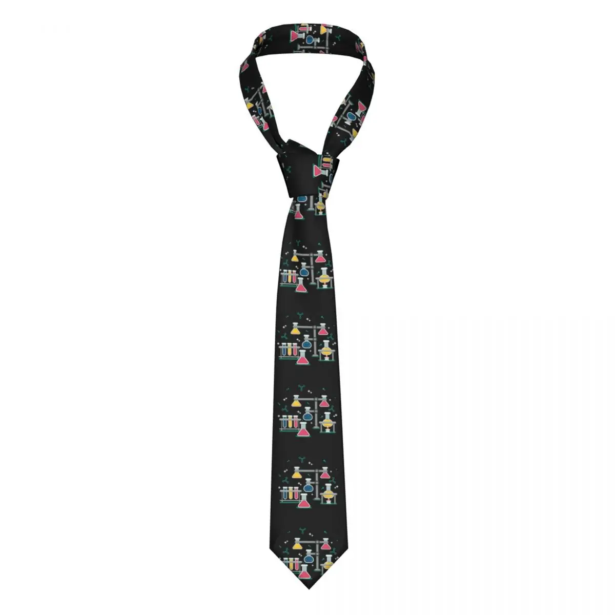 

Custom Amazing Chemistry Ties Men Classic Silk Science Laboratory Technology Necktie for Office