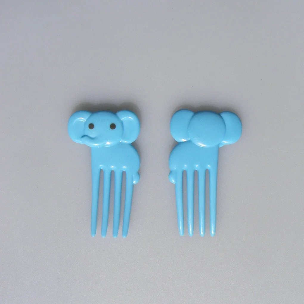 Animal Farm Fruit Fork Mini Cartoon Children Snack Cake Dessert Food Fruit Pick Toothpick Bento Lunches Party Decor Random Color