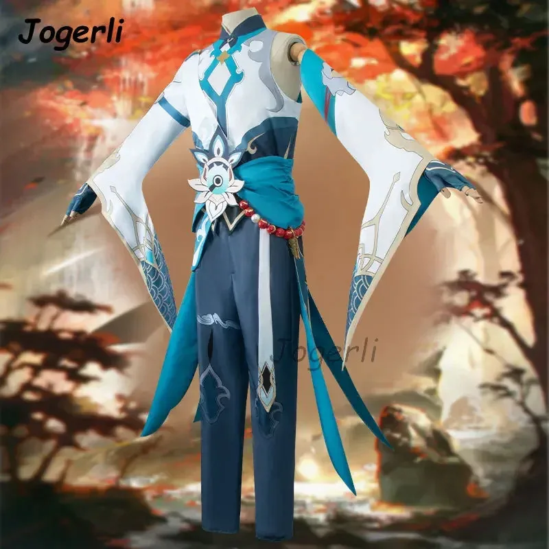 Jogerli jogo honkai star rail dan heng fantasias cosplay anime roleplay coser estilos antigos da china terno peruca